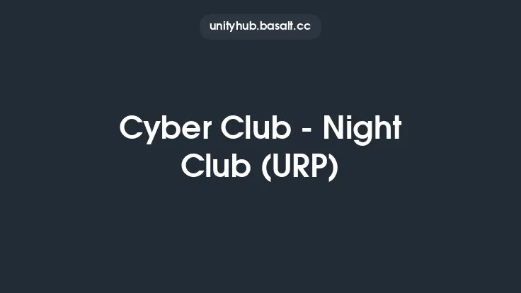 Cyber Club - Night Club (URP) Thumbnail