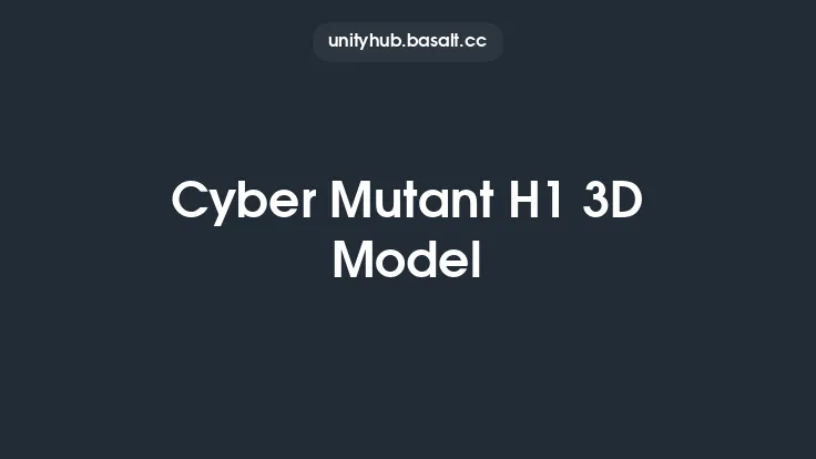 Cyber Mutant H1 3D Model Thumbnail
