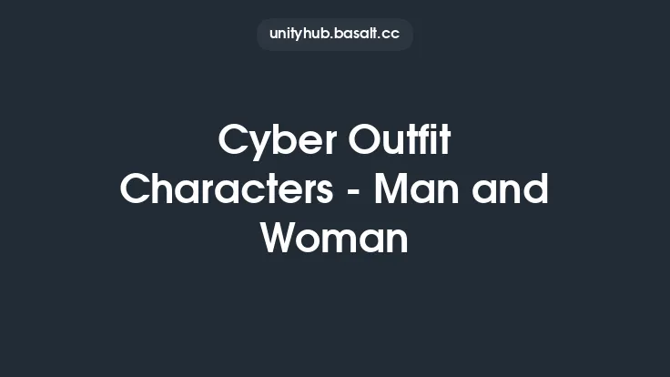 Cyber Outfit Characters - Man and Woman Thumbnail