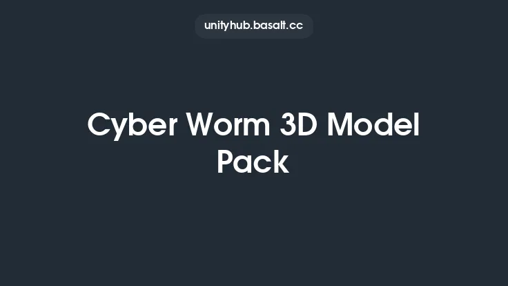Cyber Worm 3D Model Pack Thumbnail