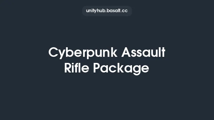 Cyberpunk Assault Rifle Package Thumbnail