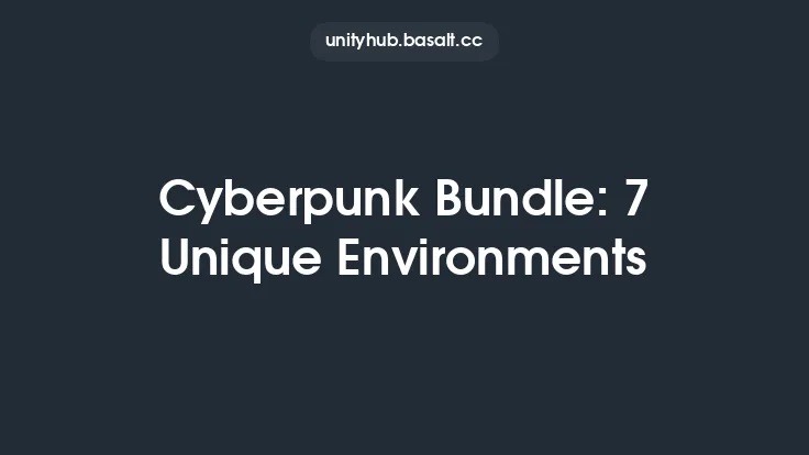 Cyberpunk Bundle: 7 Unique Environments Thumbnail