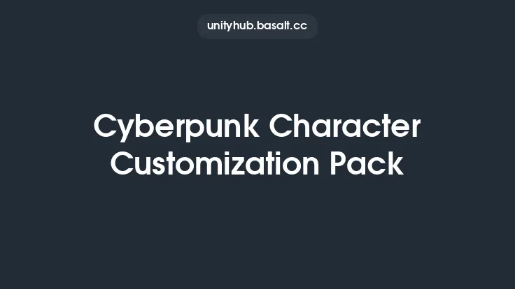 Cyberpunk Character Customization Pack Thumbnail