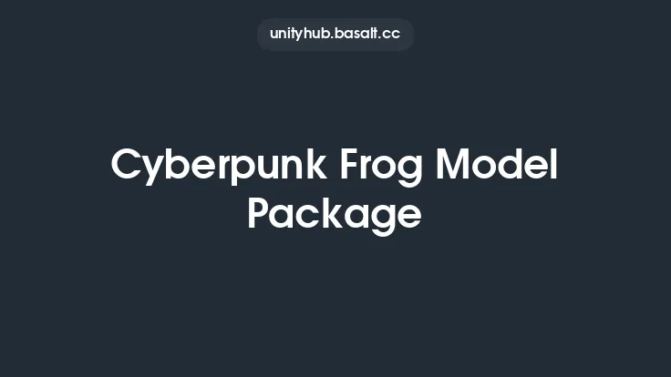 Cyberpunk Frog Model Package Thumbnail