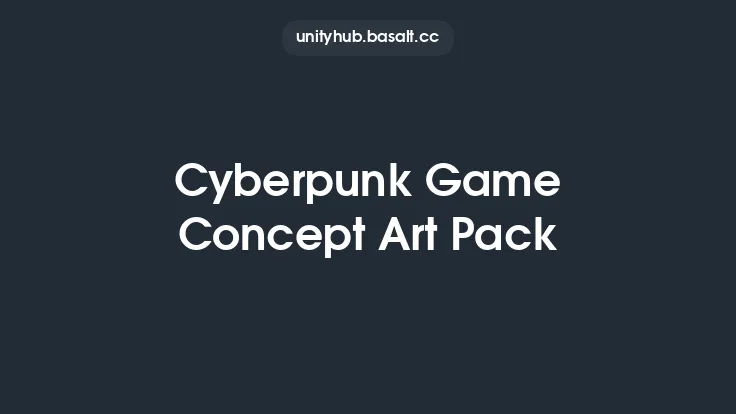Cyberpunk Game Concept Art Pack Thumbnail