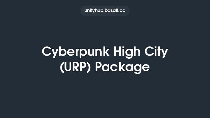 Cyberpunk High City (URP) Package Thumbnail