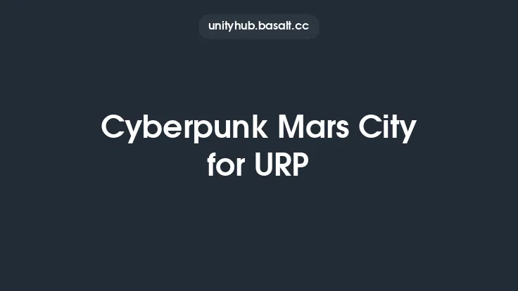Cyberpunk Mars City for URP Thumbnail
