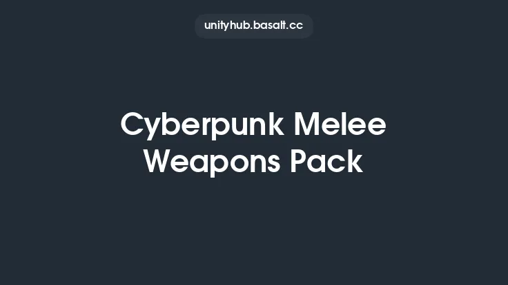 Cyberpunk Melee Weapons Pack Thumbnail