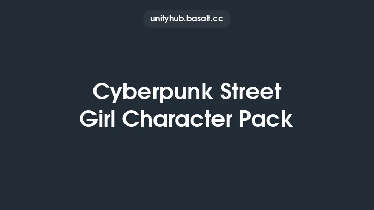Cyberpunk Street Girl Character Pack Thumbnail