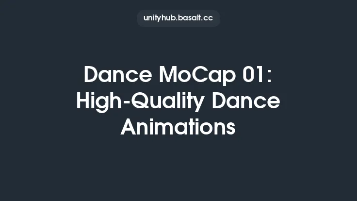 Dance MoCap 01: High-Quality Dance Animations Thumbnail