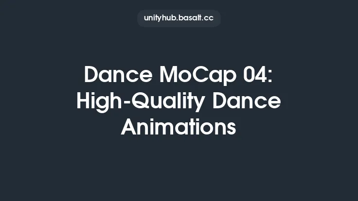 Dance MoCap 04: High-Quality Dance Animations Thumbnail