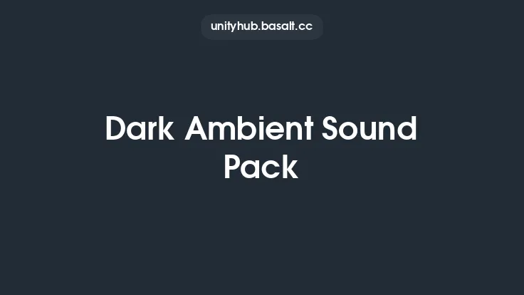Dark Ambient Sound Pack Thumbnail