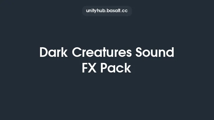 Dark Creatures Sound FX Pack Thumbnail