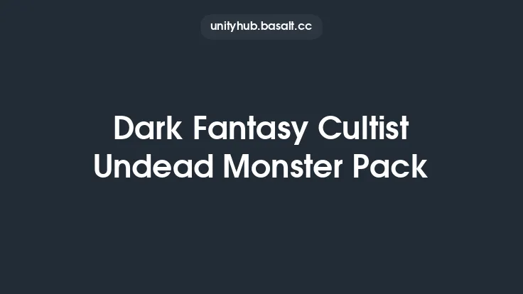 Dark Fantasy Cultist Undead Monster Pack Thumbnail