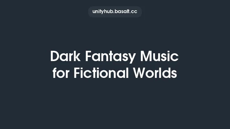 Dark Fantasy Music for Fictional Worlds Thumbnail