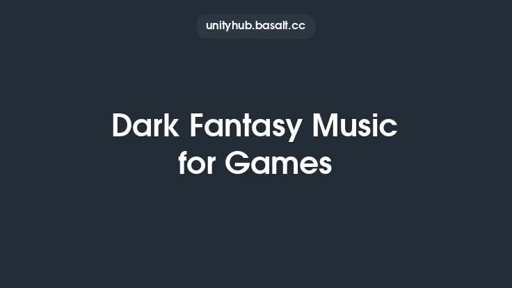Dark Fantasy Music for Games Thumbnail