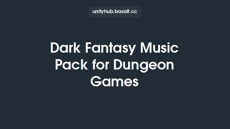Dark Fantasy Music Pack for Dungeon Games Thumbnail