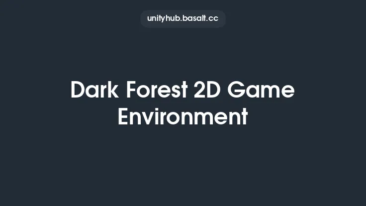 Dark Forest 2D Game Environment Thumbnail