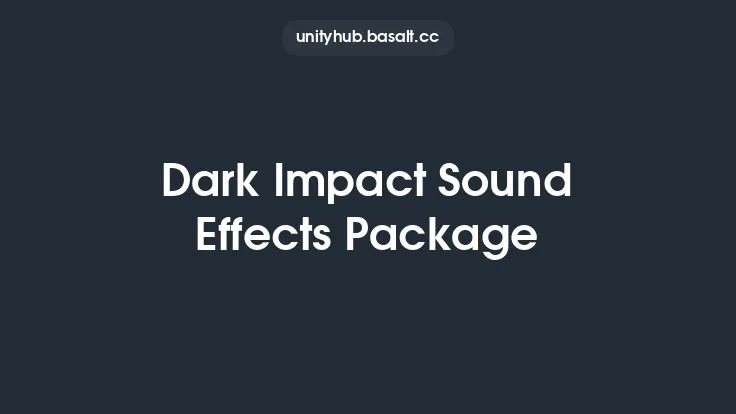Dark Impact Sound Effects Package Thumbnail