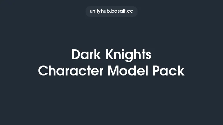 Dark Knights Character Model Pack Thumbnail