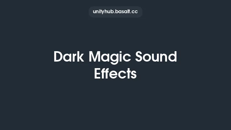 Dark Magic Sound Effects Thumbnail