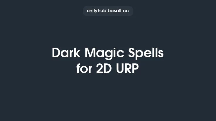 Dark Magic Spells for 2D URP Thumbnail