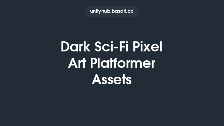 Dark Sci-Fi Pixel Art Platformer Assets Thumbnail
