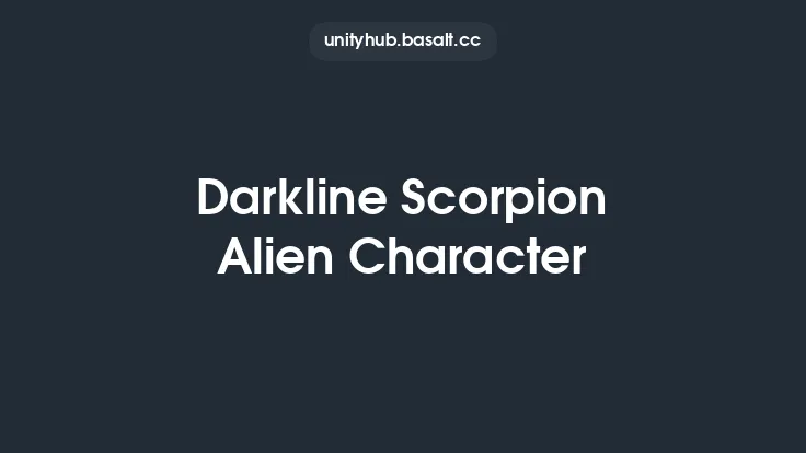 Darkline Scorpion Alien Character Thumbnail