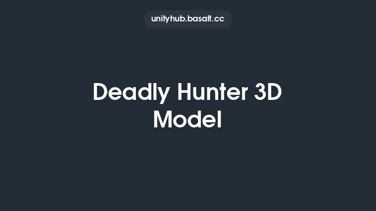 Deadly Hunter 3D Model Thumbnail