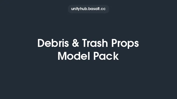 Debris & Trash Props Model Pack Thumbnail