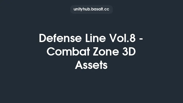 Defense Line Vol.8 - Combat Zone 3D Assets Thumbnail