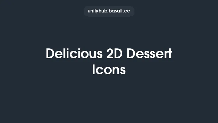 Delicious 2D Dessert Icons Thumbnail