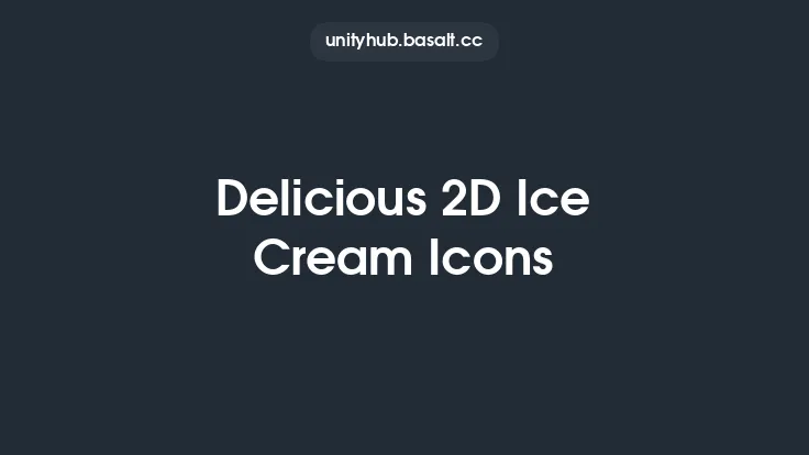 Delicious 2D Ice Cream Icons Thumbnail
