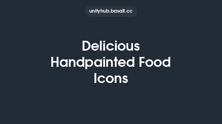 Delicious Handpainted Food Icons Thumbnail