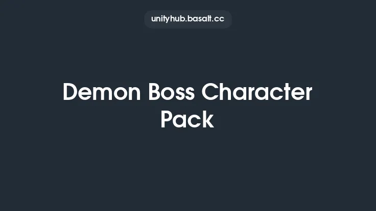 Demon Boss Character Pack Thumbnail