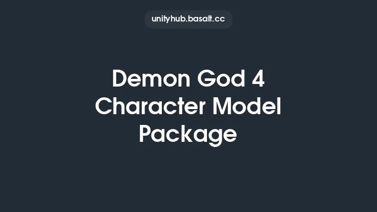 Demon God 4 Character Model Package Thumbnail