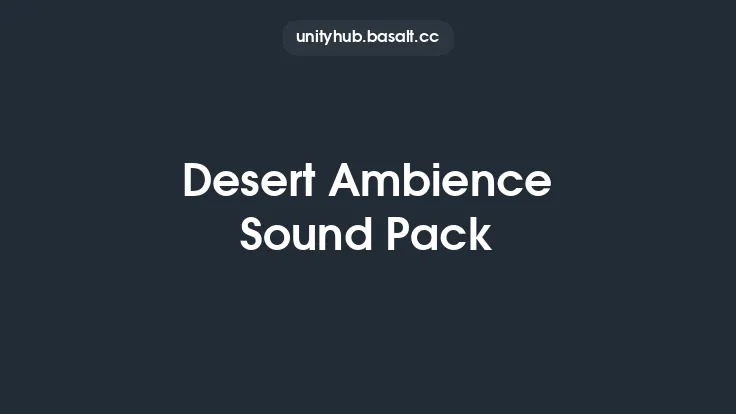 Desert Ambience Sound Pack Thumbnail