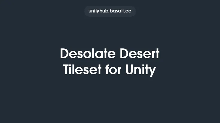 Desolate Desert Tileset for Unity Thumbnail