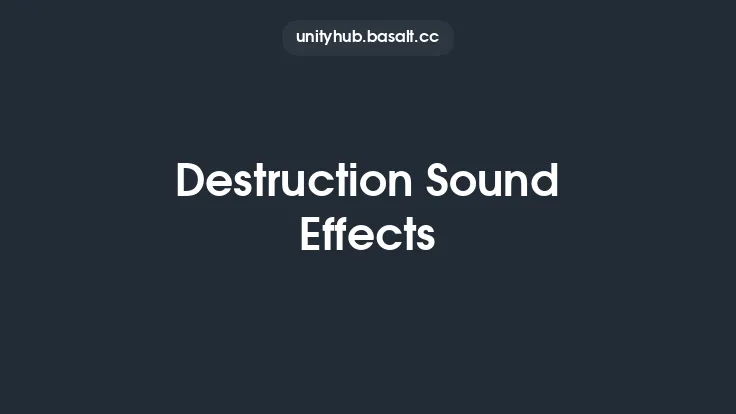 Destruction Sound Effects Thumbnail