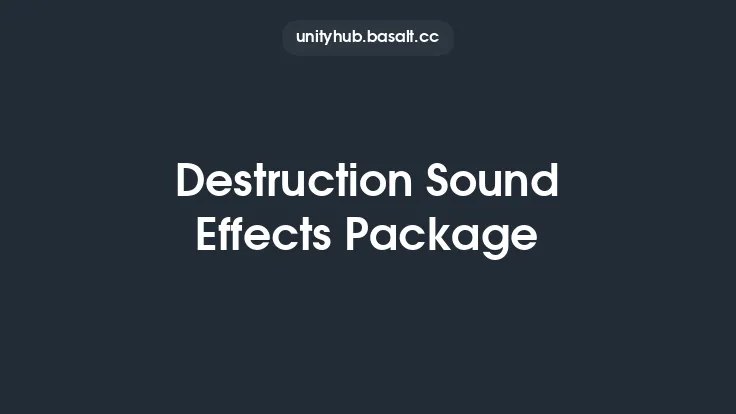 Destruction Sound Effects Package Thumbnail