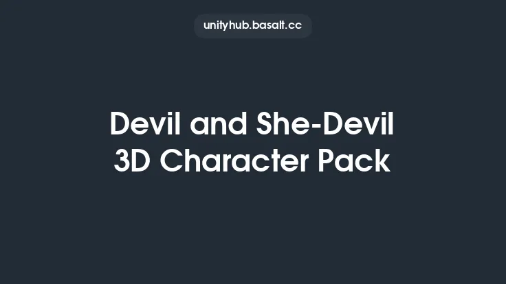 Devil and She-Devil 3D Character Pack Thumbnail