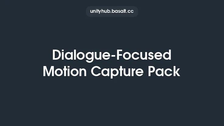 Dialogue-Focused Motion Capture Pack Thumbnail