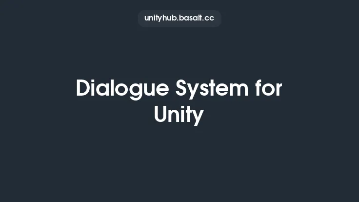 Dialogue System for Unity Thumbnail