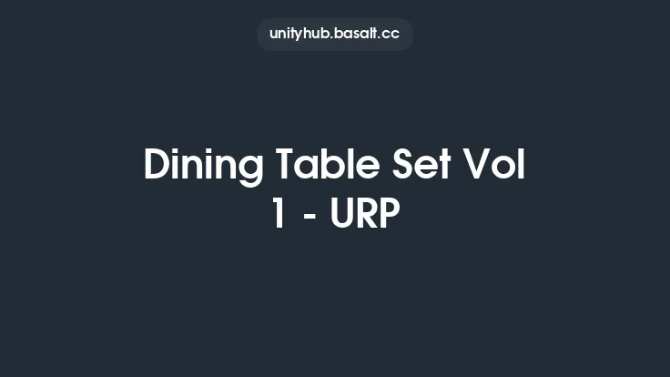 Dining Table Set Vol 1 - URP Thumbnail