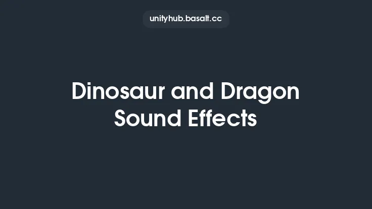 Dinosaur and Dragon Sound Effects Thumbnail