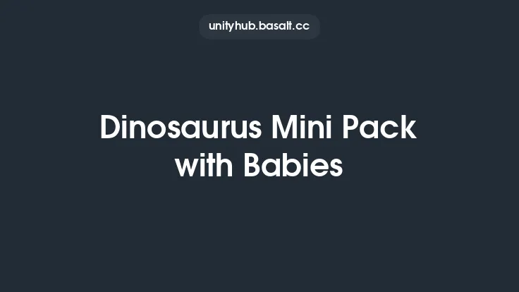 Dinosaurus Mini Pack with Babies Thumbnail