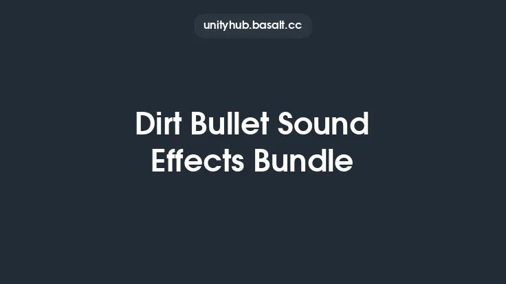 Dirt Bullet Sound Effects Bundle Thumbnail