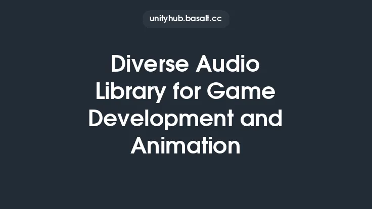 Diverse Audio Library for Game Development and Animation Thumbnail