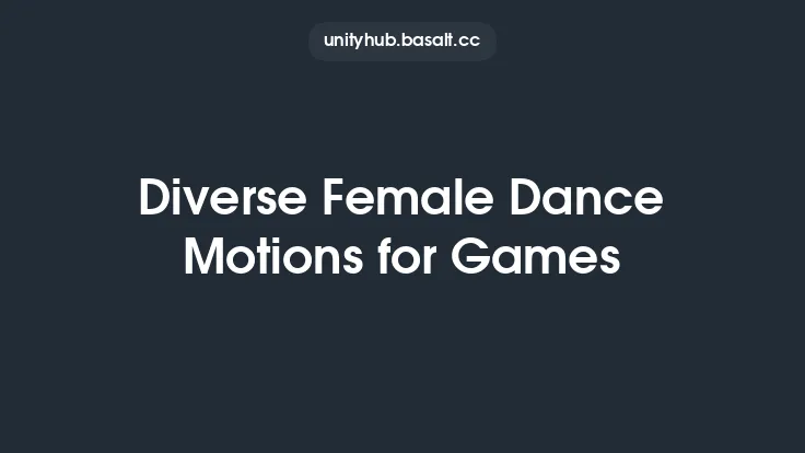 Diverse Female Dance Motions for Games Thumbnail