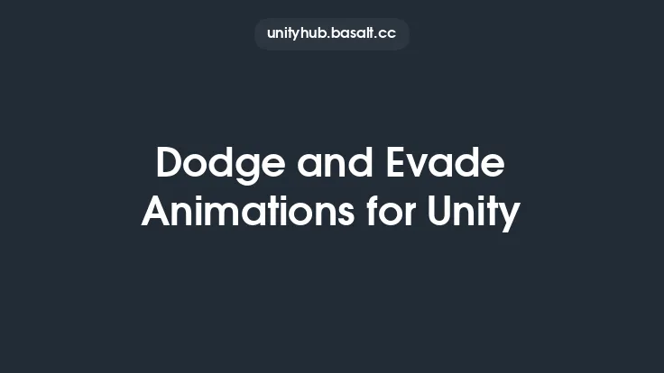 Dodge and Evade Animations for Unity Thumbnail